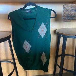 Canadian made Teal Sweater Vest